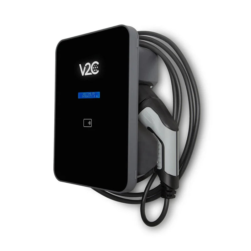 Borne Trydan Monophasé 7.4kw Avec Gestion d'énergie incluse et Câble attaché de 5M
