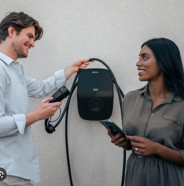 Borne de recharge EVbox