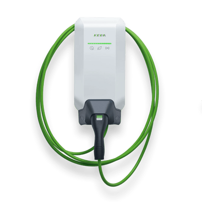 Borne Keba P40 Pro Monophasé 7.4kw - MID- à Câble T2S 6M